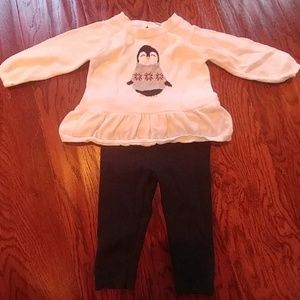Carter's penguin outfit